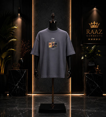 Premium Oversized Graphic T-Shirt for Men | Luxury Streetwear Casual Tee