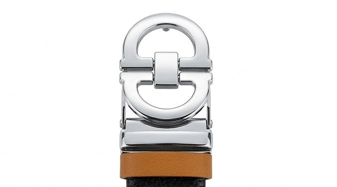 Luxury Designer Automatic Buckle Black Leather Belt for Men – Premium Casual & Formal Belt