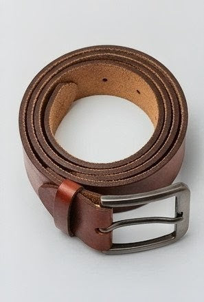 Brown Genuine Leather Belt for Men