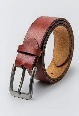 Brown Genuine Leather Belt for Men