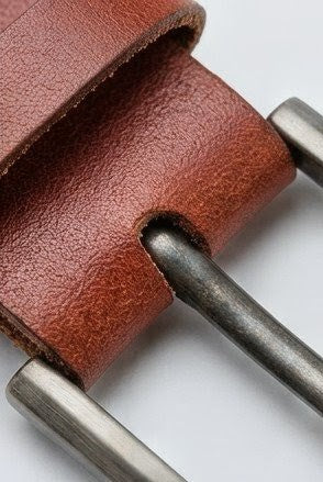Brown Genuine Leather Belt for Men