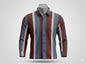 Men’s Premium Vertical Striped Casual Shirt – Modern Fit Full Sleeves